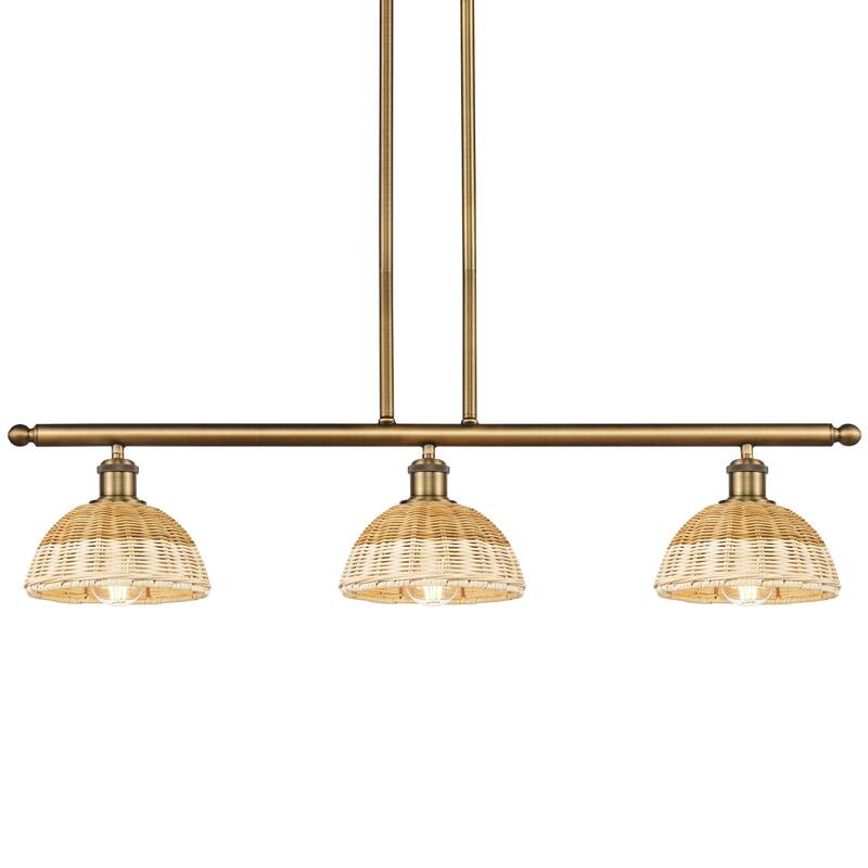Innovations Lighting 516-3I-8-36 Bristol Natural II Linear Bristol - Brushed Brass / Natural