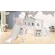preview thumbnail 3 of 37, Kids Freestanding Slide Climber Play House for Indoor Outdoor Playground Activity - 6”L x 6.2”W x 3.5”H