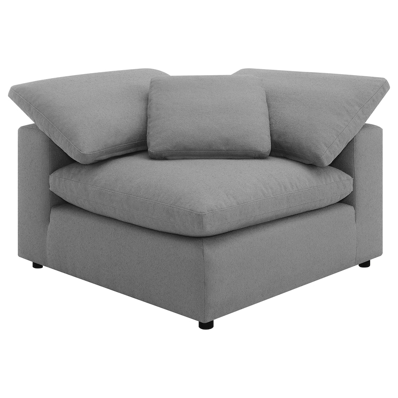 Raleigh 6-Piece Boucle Upholstered Modular Sectional