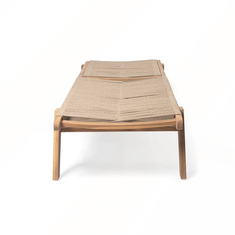 Outdoor Rope Chaise Lounge Set of 2