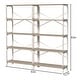 preview thumbnail 11 of 18, 63'' 5-Tier Open Metal Bookshelf