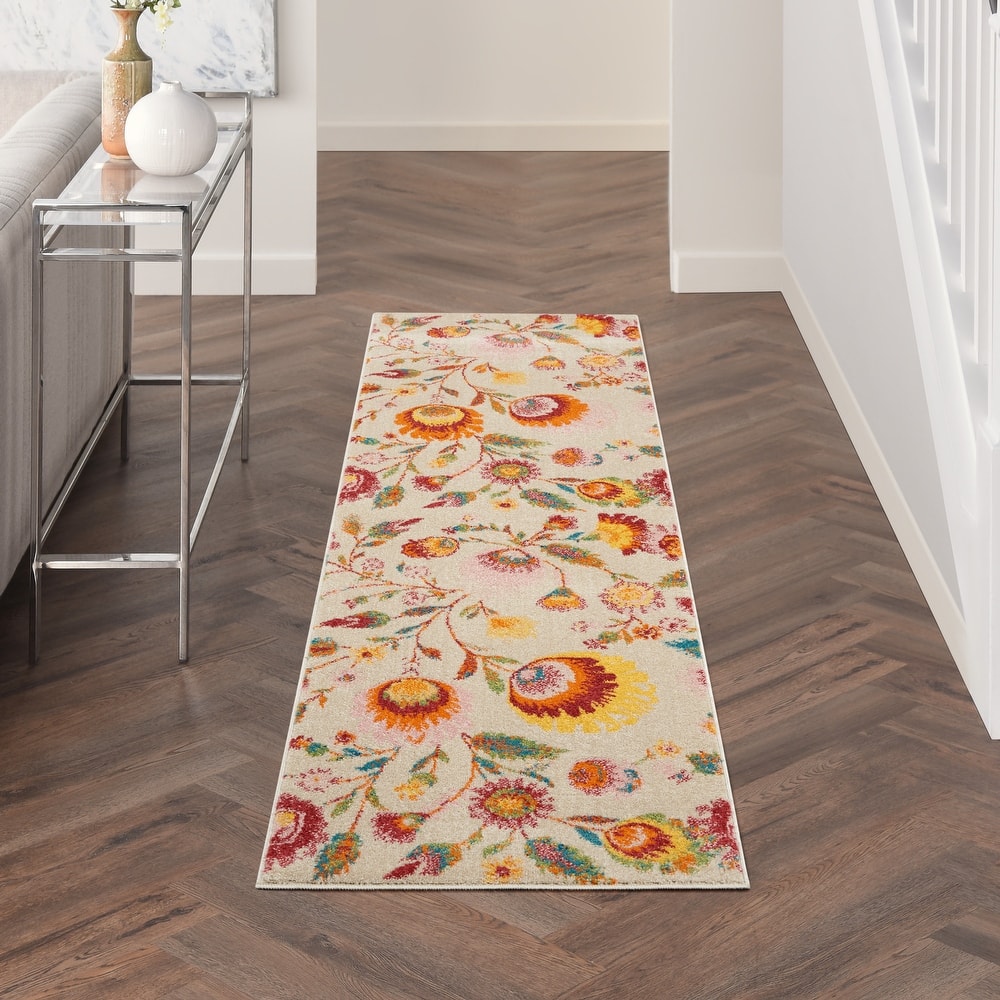 Nourison Allur Floral Country Botanical Area Rug