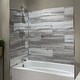 preview thumbnail 13 of 35, Palisade 25.6 in. x 14.8 in. Tile Shower and Tub Surround Kit