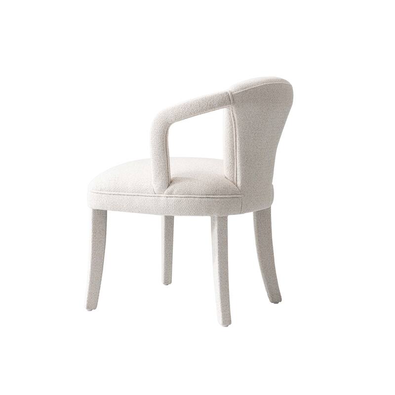 Manhattan Comfort Modern Palmer Tweed Dining Armchair