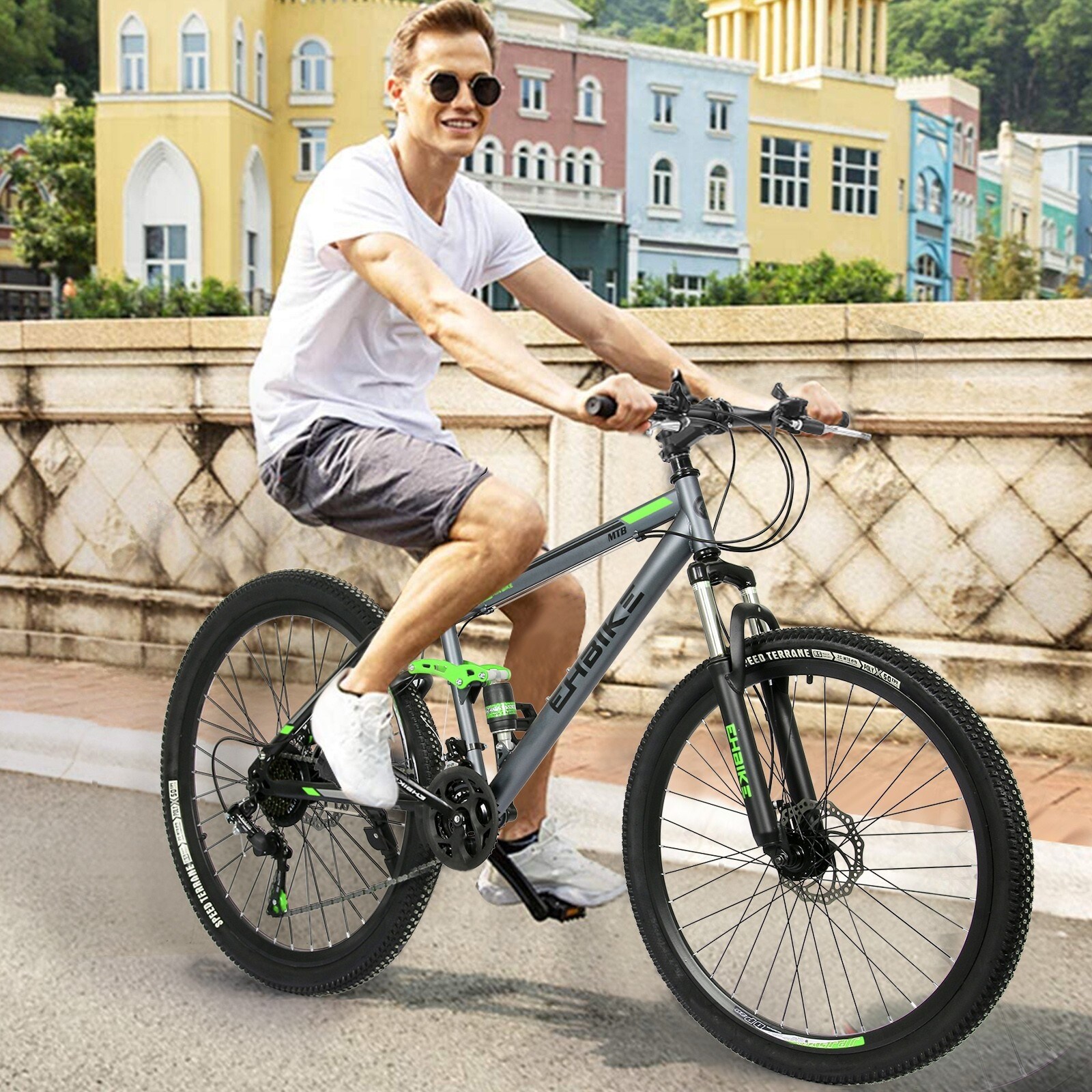 Mountain Bike 26 Inch 21 Speed Road Bike For Adults Men And Womenk