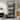 Tall Glass Cabinet Glass Shelf Wood Accents light Bathroom Cabinet Bookshelf - 31.5"x70.9"