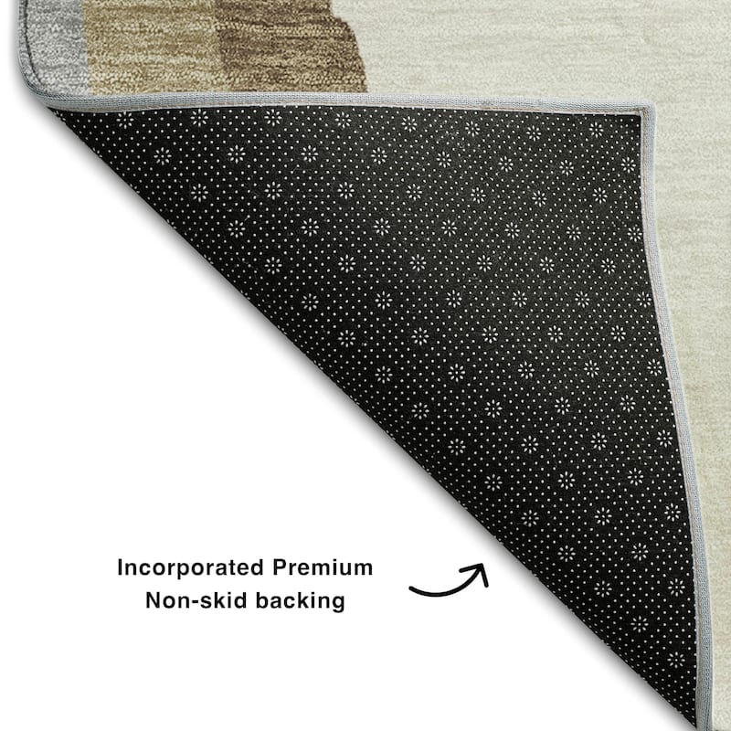Premium Washable Super Soft Mid Century Modern Mayfield Rug