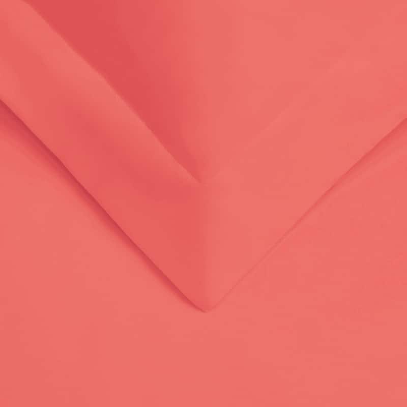 Superior 300-Thread Count Solid Egyptian Cotton Duvet Cover Set