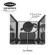 preview thumbnail 9 of 10, Cosmo 30 in. Ducted Wall Mount Range Hood in Stainless Steel with Push Button Controls, LED Lighting and Permanent Filters