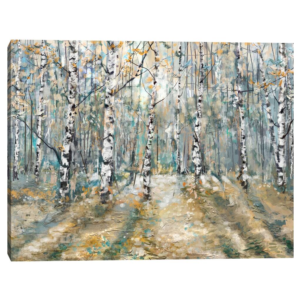 Kaleidoscope Trees II by Studio Arts Canvas Art Print