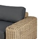 preview thumbnail 22 of 26, Poly & Bark Puglia Outdoor/Patio Corner Sectional Set with Coffee Table