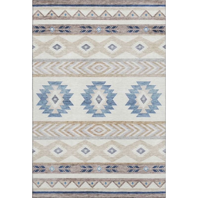 Premium Washable Super Soft Boho Tribal Mayfield Rug