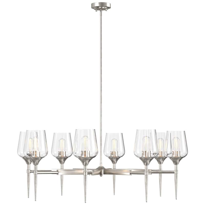 8 - Light Dimmable Classic Traditional Chandelier