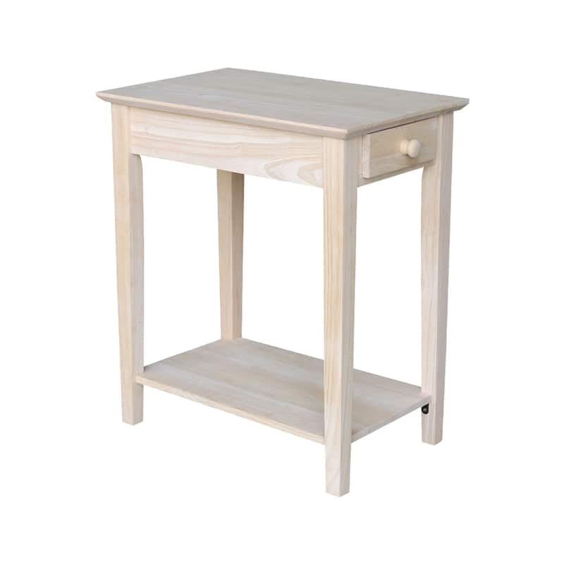 The Gray Barn Moonshine Narrow End Table - 22" x 14"