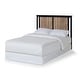 preview thumbnail 5 of 4, Connelly 4-in-1 Crib and Changer Combo in Black/Vintage Walnut