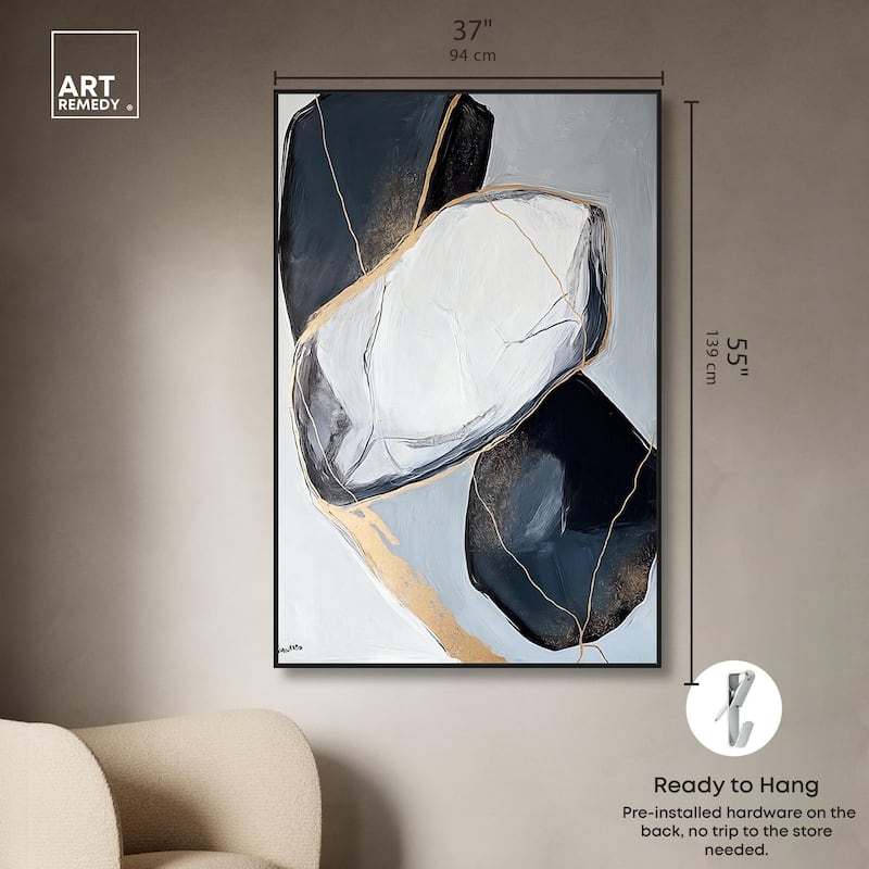 Mineral Essence I Canvas by Art Remedy
