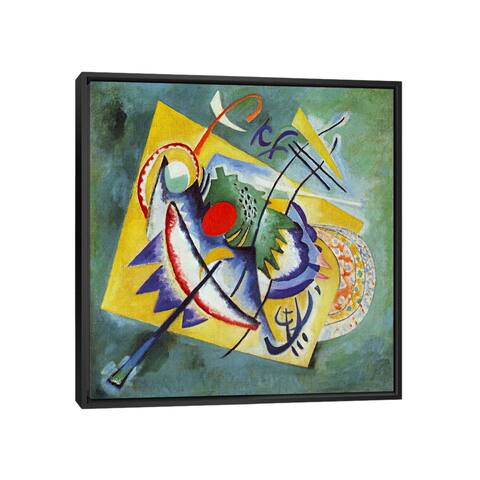 iCanvas "Red Oval" by Wassily Kandinsky Framed Canvas Print