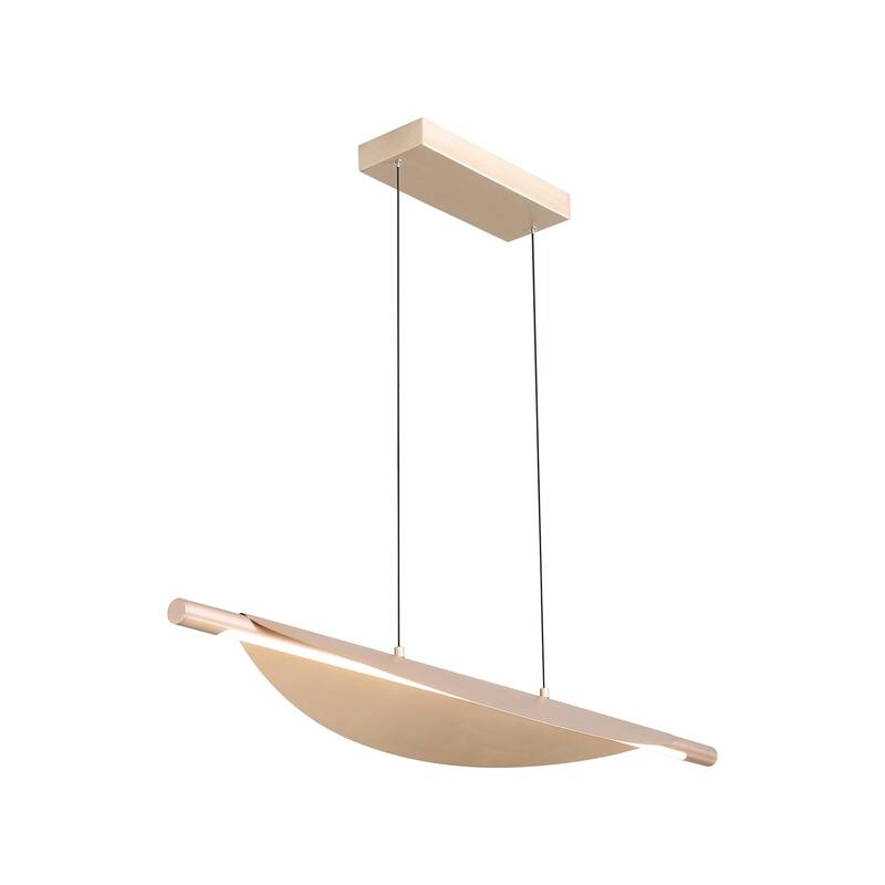 Golden Lighting 6400-LP42 Luma 42" Wide Linear Pendant