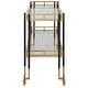 preview thumbnail 3 of 2, Uttermost Kentmore Modern Bar Cart - 32.875"x 17.375"x 32"