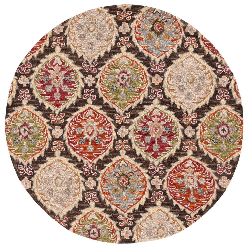 SAFAVIEH Handmade Heritage Stanka Traditional Wool Rug