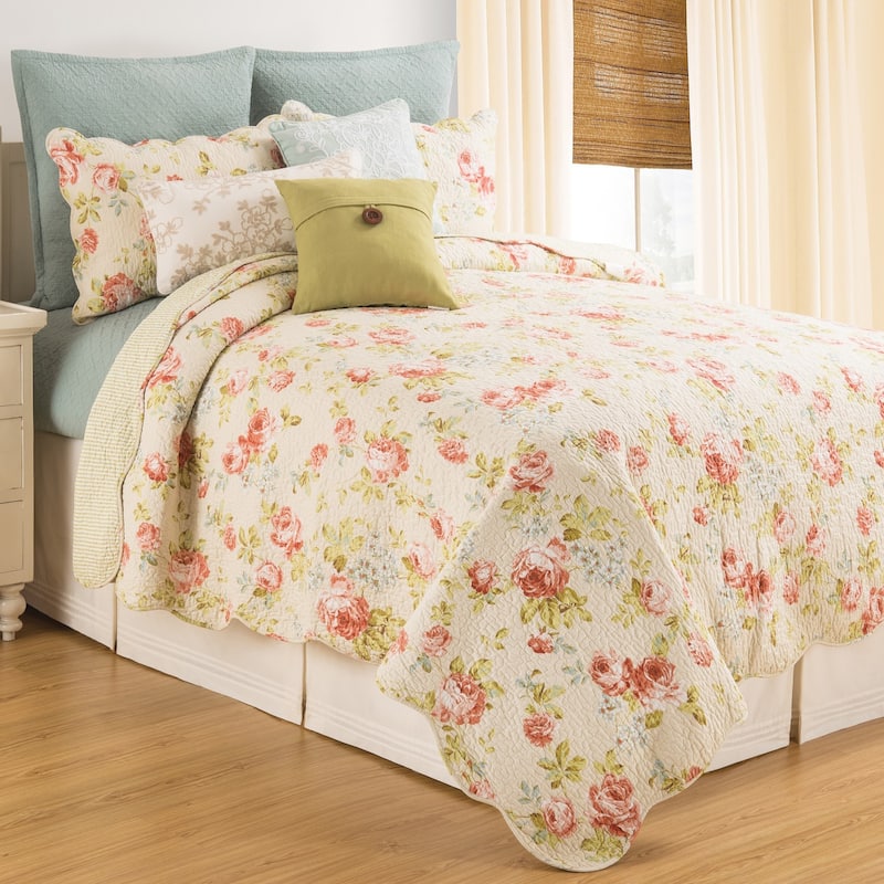 Whitney Floral Cotton Quilt