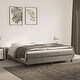 preview thumbnail 1 of 46, vidaXL Pocket Spring Bed Mattress Light Gray/Dark Gray multi size Velvet White and light gray - California King