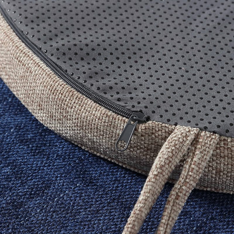 Sweet Home Collection U-Shape High Density Memory Foam Chair Pads with Ties