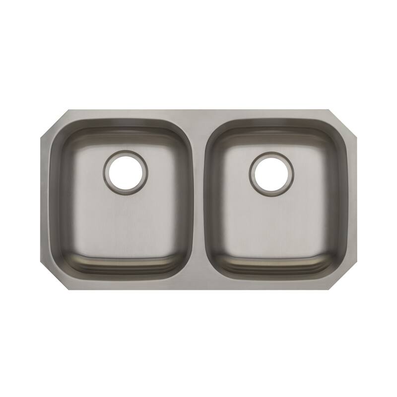 PROFLO Plomosa 32-5/16" Undermount Double Basin Stainless Steel - Stainless Steel