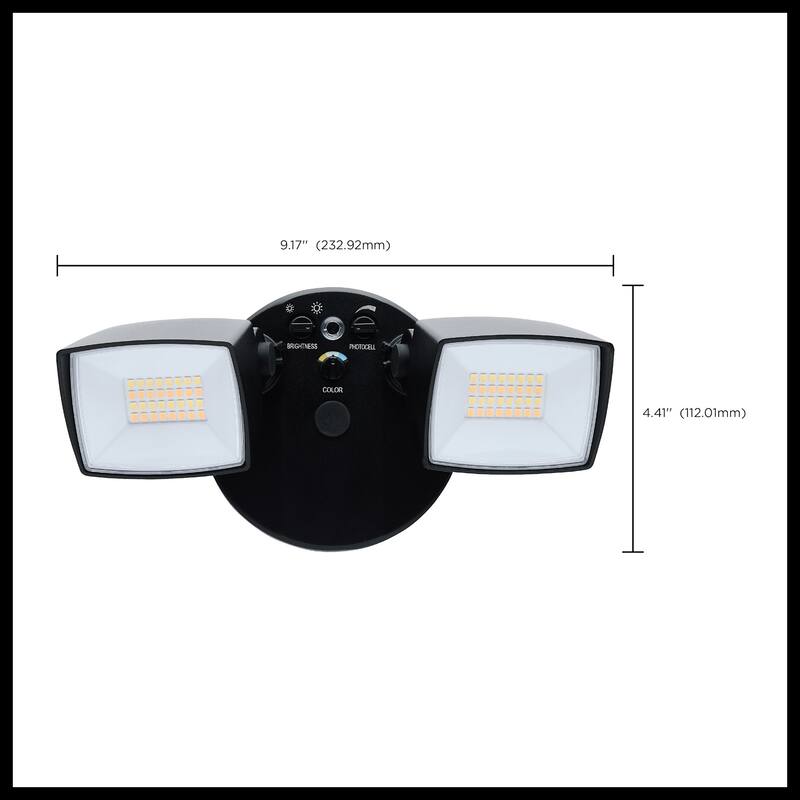Nuvo Lighting 65/995 Double Light 9-3/16" Wide Adjustable LED Outdoor