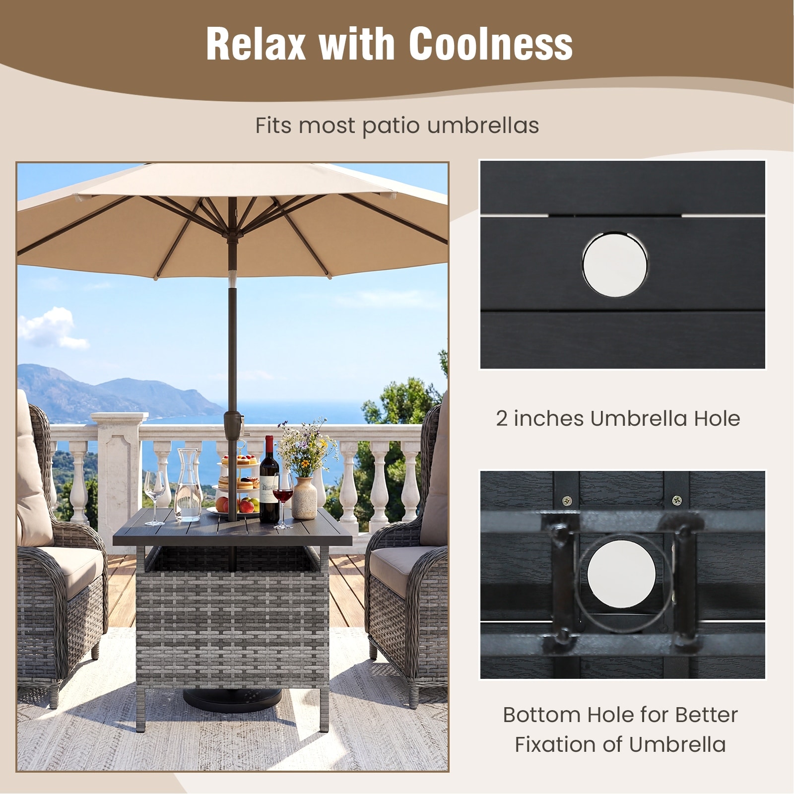 base weights for offset patio umbrella Sunnydaze Decor Heavy-Duty Cantilever Base, Set of 4 sturdy base to keep 15 ft. x 9 Color:ANTHRACITE Fulfilled Cost