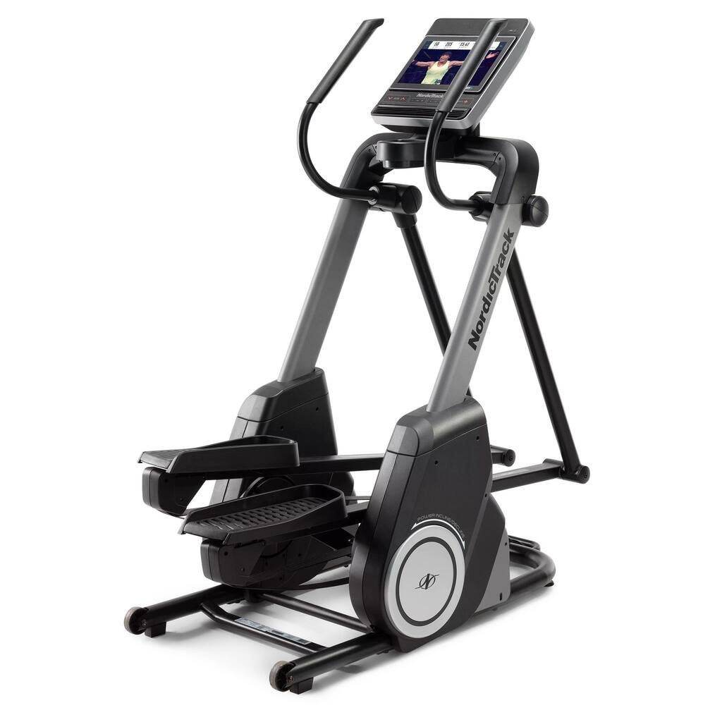 NordicTrack FreeStride Trainer; iFIT-enabled Elliptical for Low-Impact Cardio Workouts with 14" Tilting Touchscreen