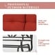 preview thumbnail 18 of 38, Nista 2 Person Outdoor Patio Glider Garden Bench Rocker Chair by Havenside Home