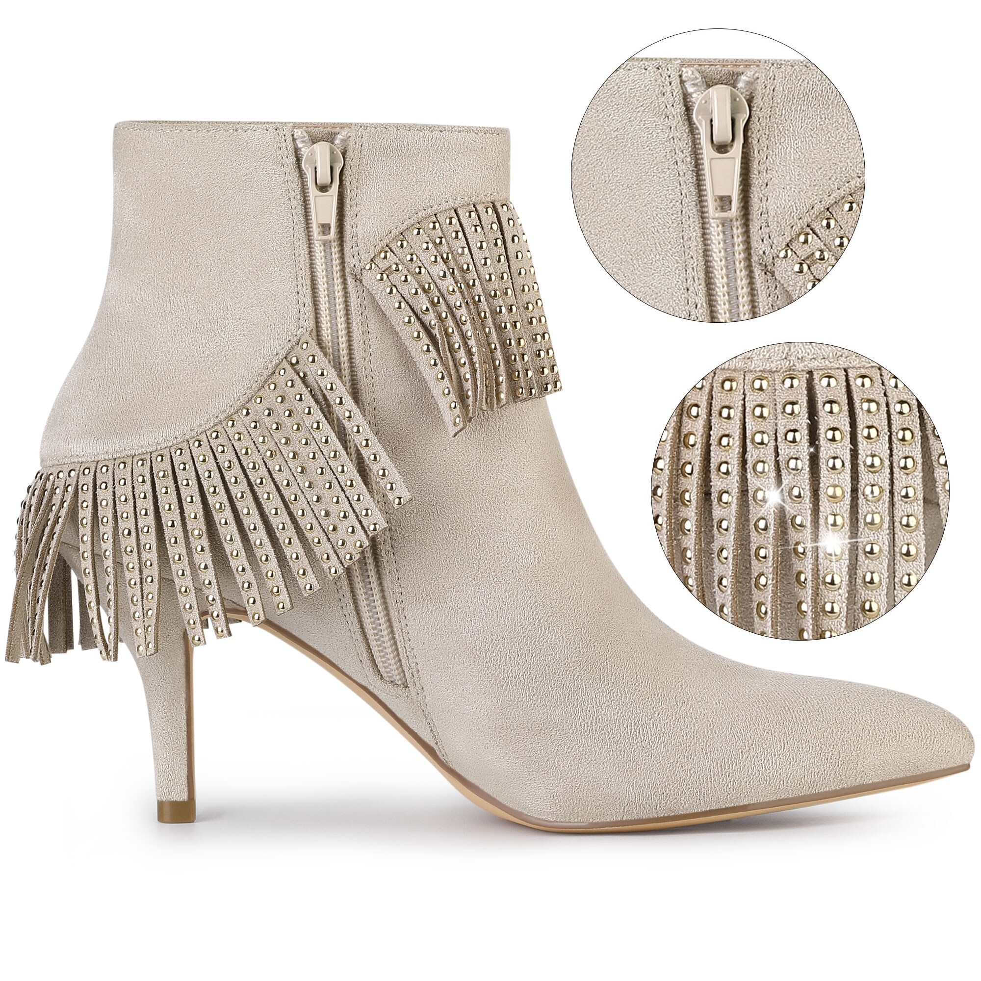 fringe stiletto boots