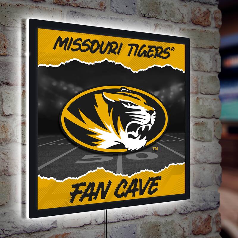 University of Missouri LED Lighted Sign - Yellow