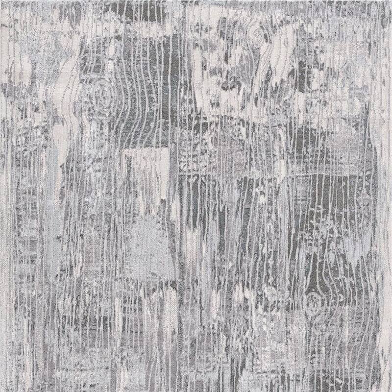 HomeRoots Abstract Modern Rectangle Area Rug - 9' X 12'