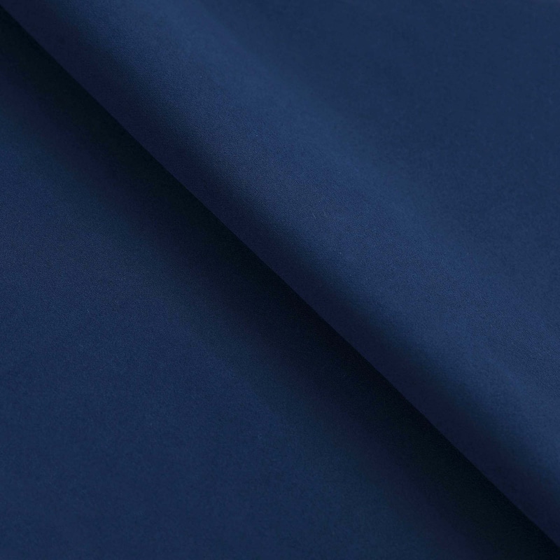 Superior Solid Machine Washable Room Darkening Curtains with Back Tabs, Set of 2