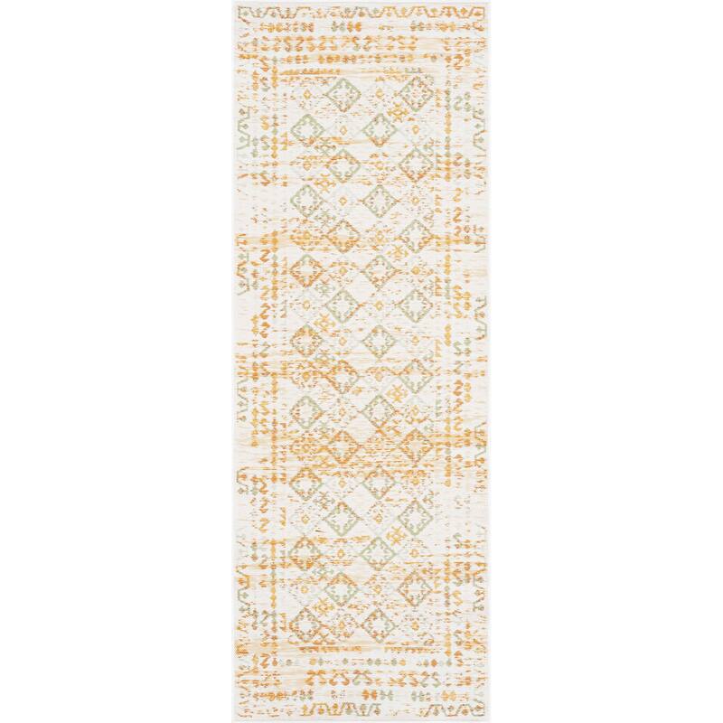 Alfresco Nautical & Coastal Border Reversible Indoor/Outdoor Area Rug