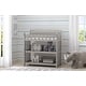 preview thumbnail 1 of 2, Delta Children Wooden Changing Table, Grey