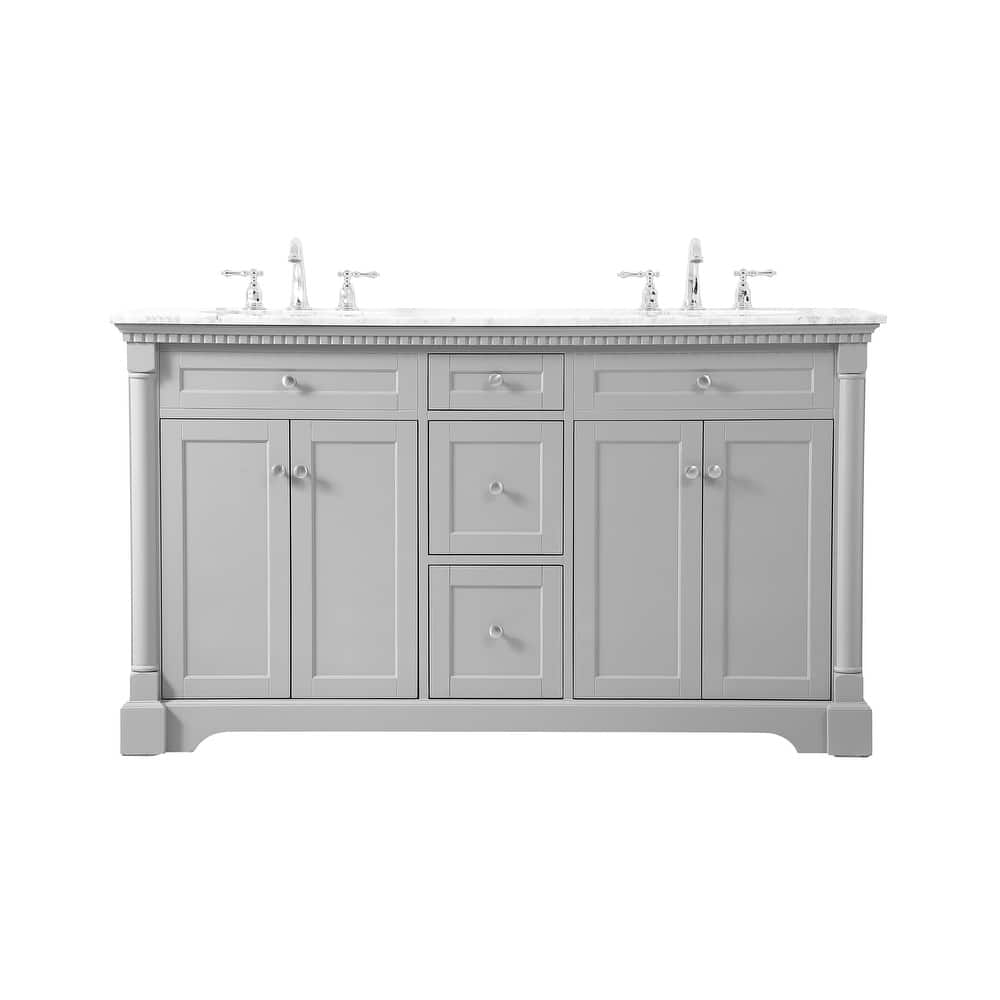 Petal 60 - 72 Inch Double Bathroom Vanity