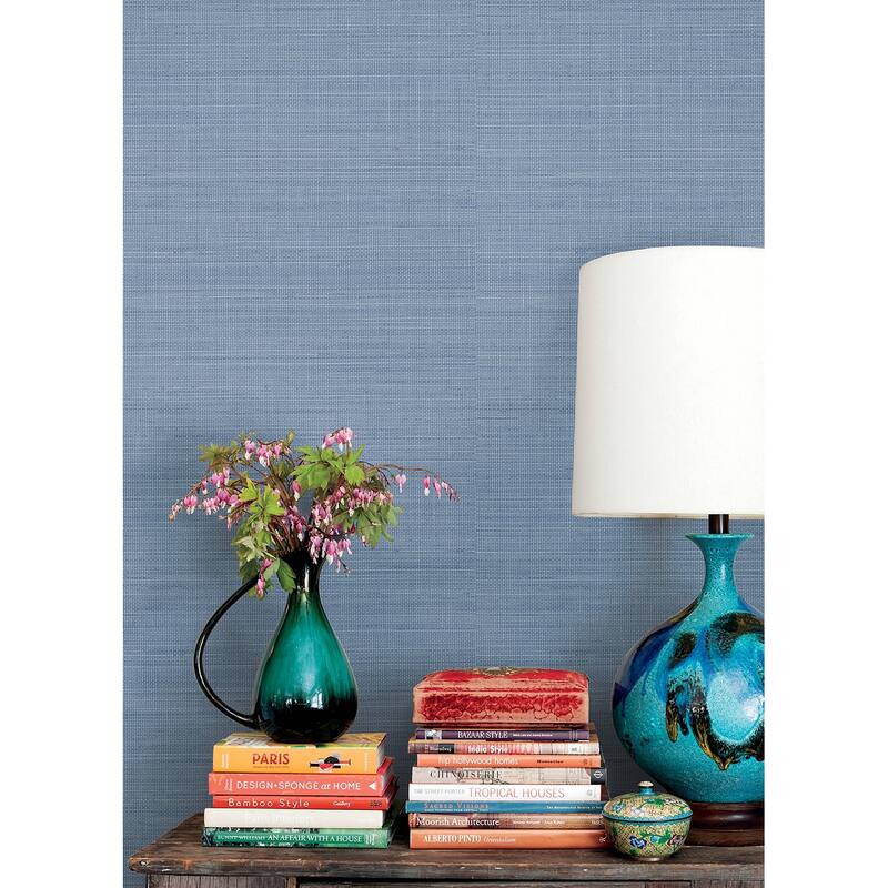 Chesapeake Spinnaker Denim Netting Wallpaper