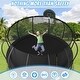 preview thumbnail 7 of 5, 16ft Trampoline for Kids with Enclosure Upgraded ArcPole Composite Toploop Basketball Board and 12 Stakes