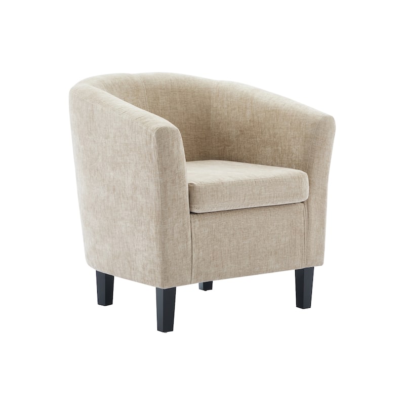 Porthos Home Svala Fabric Accent Chair with Wooden Legs