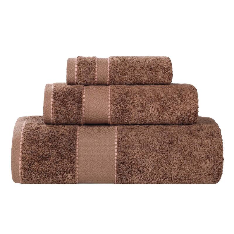 Superior Niles Cotton Ultra-Plush Absorbent 3 Piece Towel Set