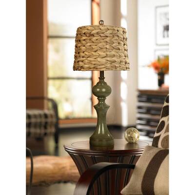 1-Light Rattan Table Lamps