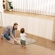 preview thumbnail 87 of 94, Mesh Foldable Wide Retractable Baby Gate Suitable for Playrooms Kitchens Or Hallways