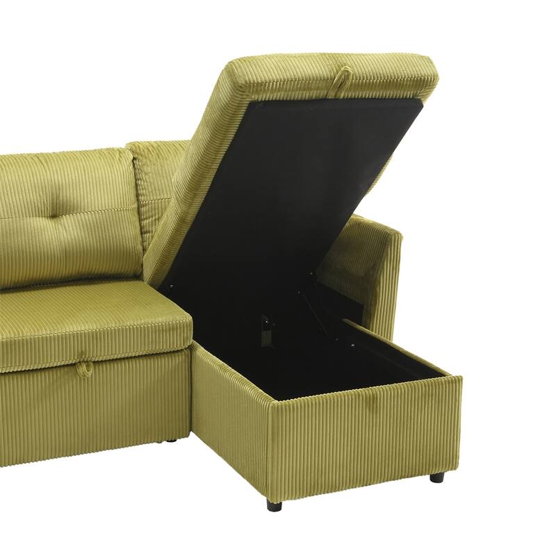 Modular Sectional Sofa L Shaped Modular Couch with Reversible Chaise