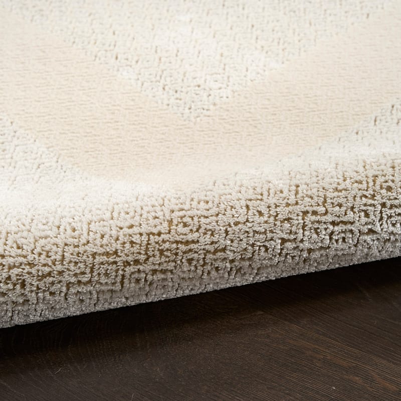 DKNY Grand Street Ivory Taupe Contemporary Chic Indoor Rug