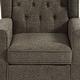 preview thumbnail 20 of 76, Button-Tufted Accent Chair Wingback Armchair - 38"H