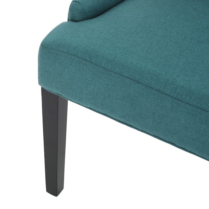 Hayden Modern Tufted Fabric Dining Chairs (Set of 4) by Christopher Knight Home