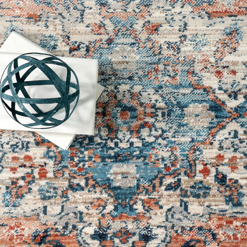 Nuloom Diana Medallion Vintage Area Rug